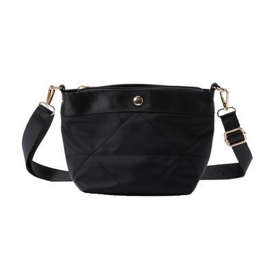 Kagonomori Mini Shoulder Bag, Women's, 2-Way, Small, Water-Repellent, Lightweight, CrossbodyShoulder Bag, 504-10 [Black]