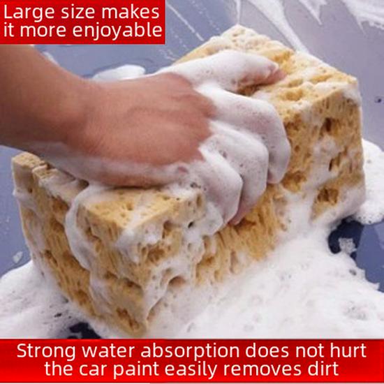 Burete Extra Mare Tip Fagure pentru Spălarea Mașinii - Instrument de Curățare cu Absorbție Ridicată