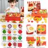 Wooden Simulation Pizza Making Children Toy Set For Imaginative Kitchen Games