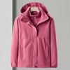 White Duck Down Detachable Three-in-one Jacket for Men, Windproof, Waterproof and Warm, Self-driving Camping and Mountaineering Clothing