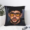 Pillow Cover Bads Bunnys Very Chic Fan Art Kawaii Pillow Case For Sofa Bedroom Home Decor Pillowcases
