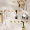 Adhesive Hooks No Drill Strong Load-Bearing Hooks Space-Saving Corrosion-Resistant Hook for Bathroom Kitchen