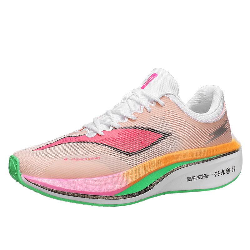 Autumn middle school students running shoes small size sports shoes men shock absorption breathable professional ultra-light running shoes sports clas