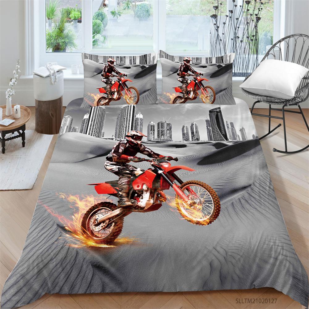 Bed Set Home Decor Bedding Set 3D Creative Soft Bedclothes Comforter Duvet Cover Microfiber Quilt Cover