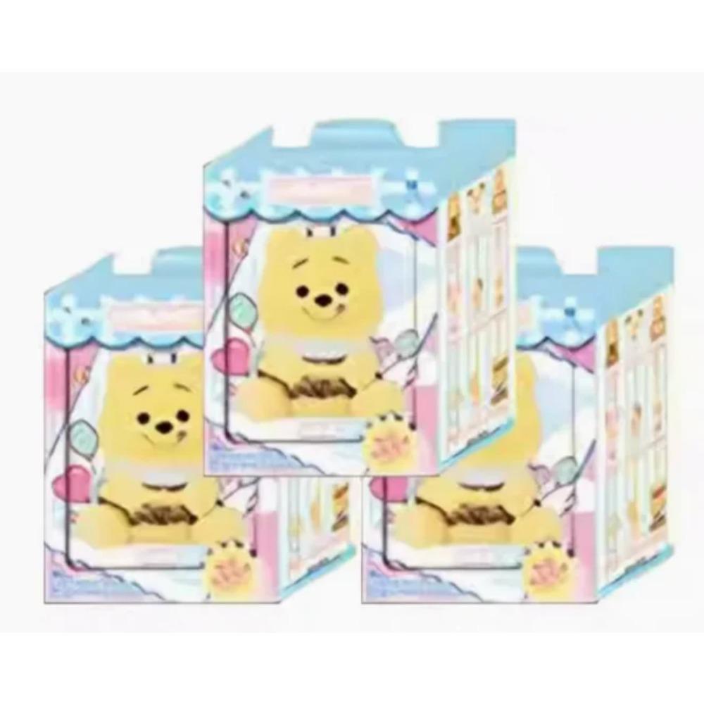În stoc Original Miniso Winnie The Pooh Petrecere Năzdrăvană Cutie Surpriză Pandantiv de Pluș Păpușă Decor Breloc Cadou Jucărie Fată de Ziua de Naștere
