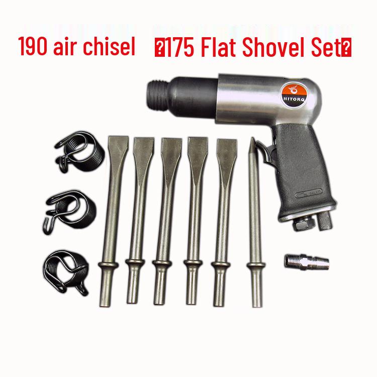 Hailiqi Pneumatic Chisel & Hammer Tool Set - Impact Hammer, Scraper, Pick Options (150, 190, 250)