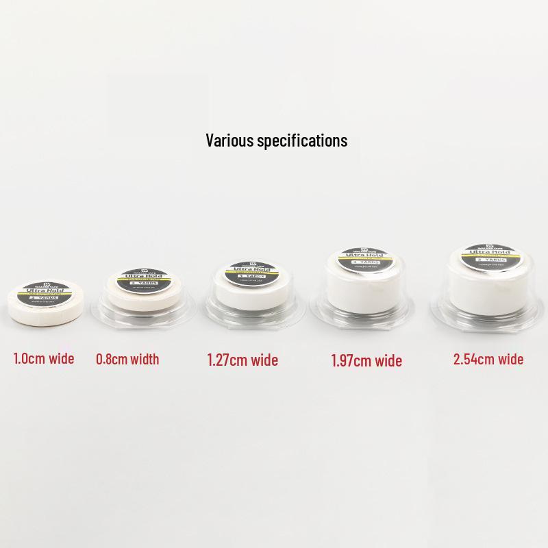 Breathable Blue Tape Weft Hair Extension Patches: Double-Sided Adhesive Sheets for Real Human Hair Wigs