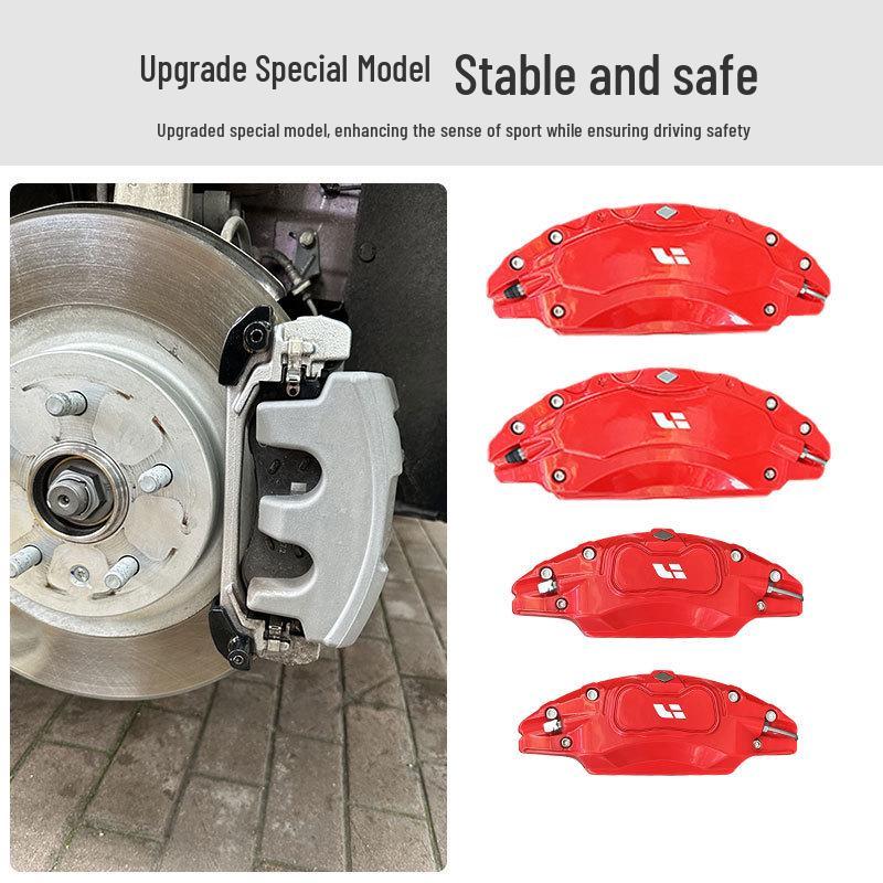 Enhanced Brake Caliper Covers for Ideal L7, L8 Alloy Wheels, and Special L9 Color-Changing Decorations