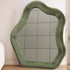 Modern Style Makeup Mirror Simple Hanging Mirrors Elegant Bright Wall Decorative Mirrors Living Room Aesthetic Wall Decorations