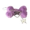 Plush Bone Butterfly Keyring Cute Plush Accessory User Friendly Material Compact Size Ideal For Backpack Keys Charm