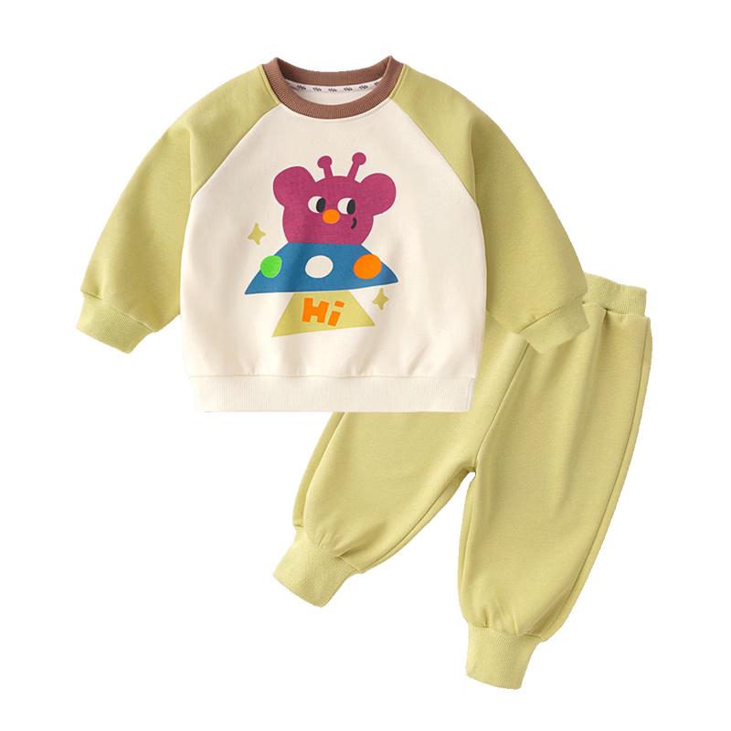 Dudu Family Unisex Baby Spring Two-Piece Set 120