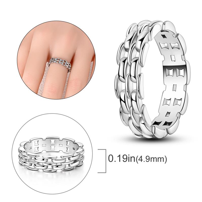 New Authentic Rings Copper Popular Fashion Vintage Stackable Ring Ideal For Women Copper Wedding Ring Jewellery Gift