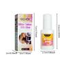 EELHOE 8ML Face Glitter Tattoo Skin Glue Body Glitter Gel Set Temporary Adhesive DIY for Cosplay Party