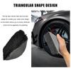 DXNQ 2pcs Car Tire Shine Applicator Pads Reusable Triangle Sponge Wheel Shine Applicator Tire