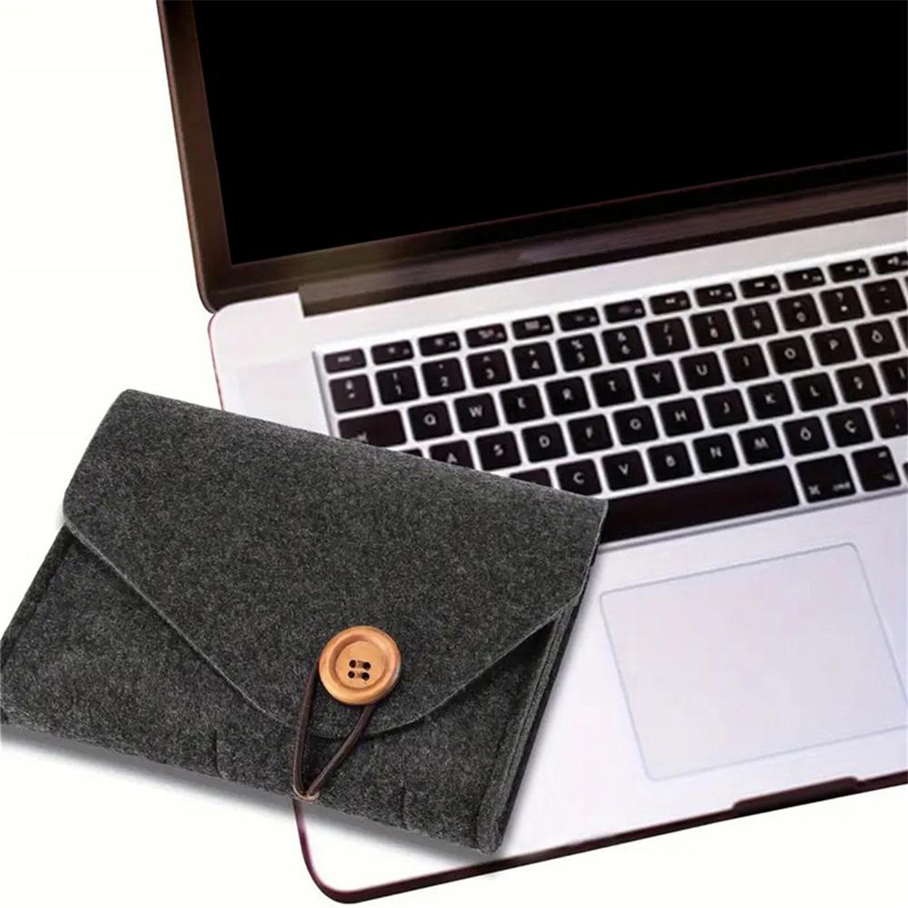 1 Stück Aufbewahrungstasche für Powerbank Kreative Aufbewahrungstasche für Lade-Powerbank Filz-Zubehör-Paket Tragbare Aufbewahrungstasche