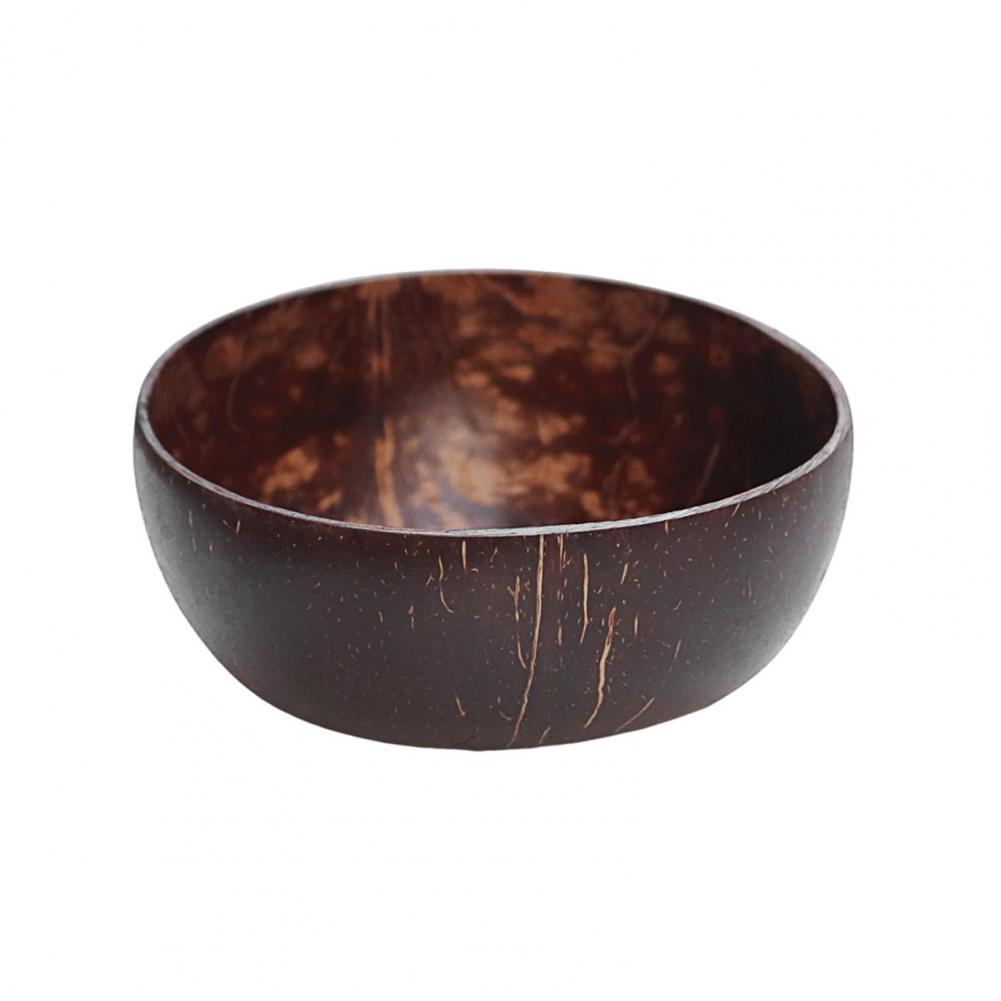 Coconut Wood Bowl Vegan Gift from Natural Coconut Shells Smoothie Acai Buddha Bowls Rustic Serving Bowls Easy to Clean Artisanal