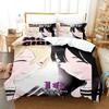 Magical Girl Site Bedding Set Single Twin Full Queen King Size Bed Set Aldult Kid Bedroom Duvet cover Sets Kawaii Bed Sheet Set