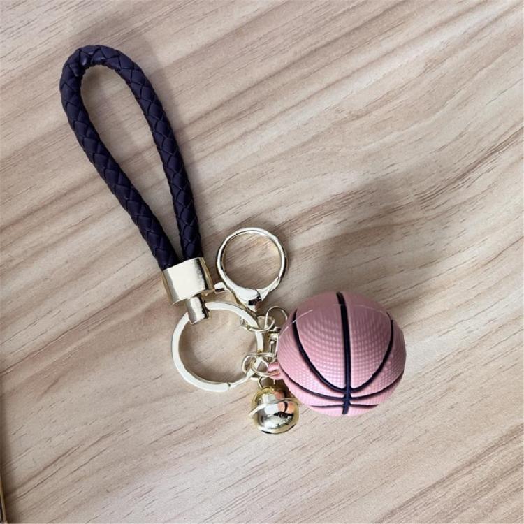 Basketball Bells Charm Keychains Simple Hangings Ornaments Pendant Keyring
