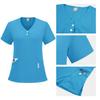 Unisex Breathable Surgical Nurse Uniform - Sweat-Absorbent Medical Scrub Set for Pet Hospital Use