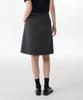 Musinsa Standard Woman Women'S Panel Slit Knee Length Skirt [Gray]