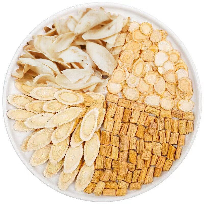 Yuanqi Sibao Polievka, Astragalus Codonopsis, Americký ženšen, Ľaliový bylinkový čaj 50g