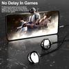 Heavy Bass Type C 3.5mm HIFI Stereo Wired Earphones In-ear Headphones with Mic Earbuds Noise Reduction Gamer Headset for Samsung