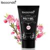 Νέο 30g Buider Nail Acrylic Poly Pink White Clear Clear Crystal UV LED Builder Gel Solution Slip Solution Quick Nail Extension Tools