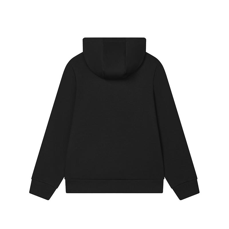 FILA Versatile Comfortable Knitted Hoodie Women hoodies Black F11W518215FBK