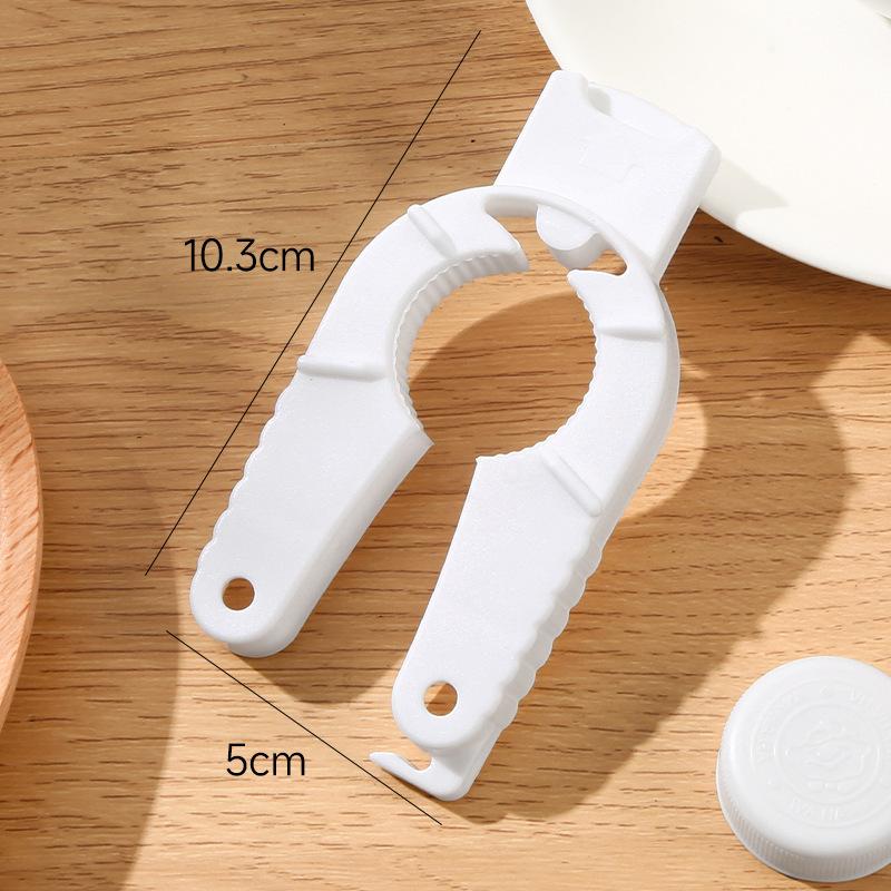Household magnetic bottle opener Creative multi-functional beverage bottle cap opener bottle cap tighten wrench белый