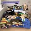 Detective Conan Mystery Print 3Pcs Bedding Setduvet Cover With 2 Bedropillowcase Home Birthday Gift