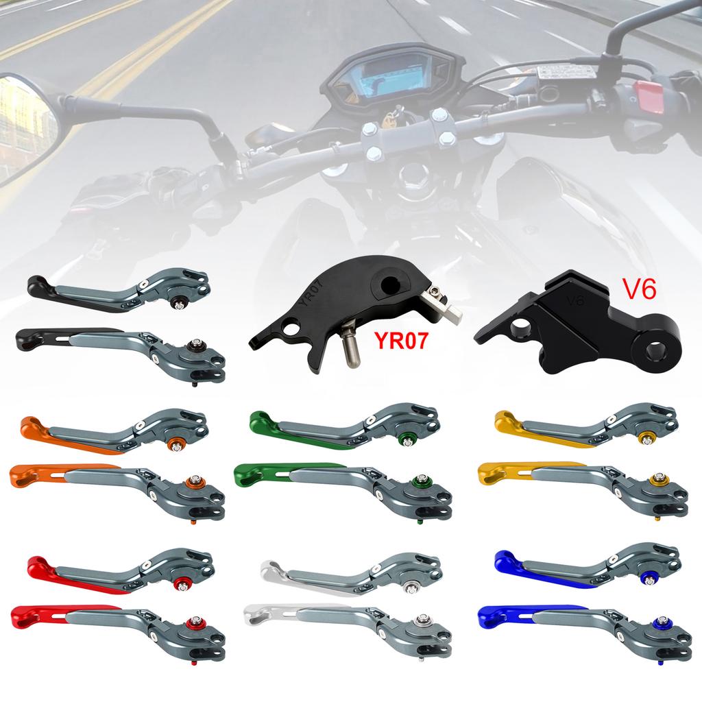 Verstellbarer Kupplungsbremshebel passend für YAMAHA XSR900 XSR900GP MT-09 2024-2025