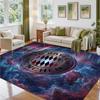 Bayern Munich Design Crystal Velvet Rug Soft Decorative Mat for Bedroom Entrance