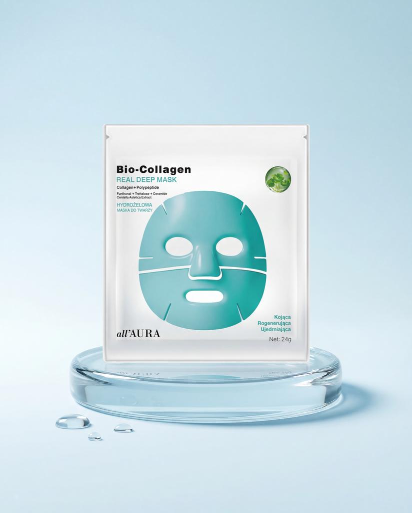 All'Aura Bio Collagen Real Deep Mask - Soothing Green 24