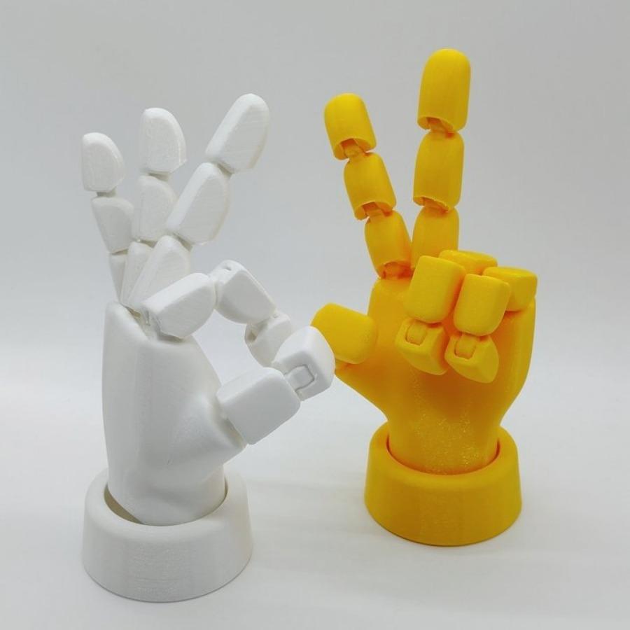 Hände mit beweglichen Gelenken, 3D-gedruckte flexible Fingerdekorationen, perfekte Geschenke für Familie und Freunde