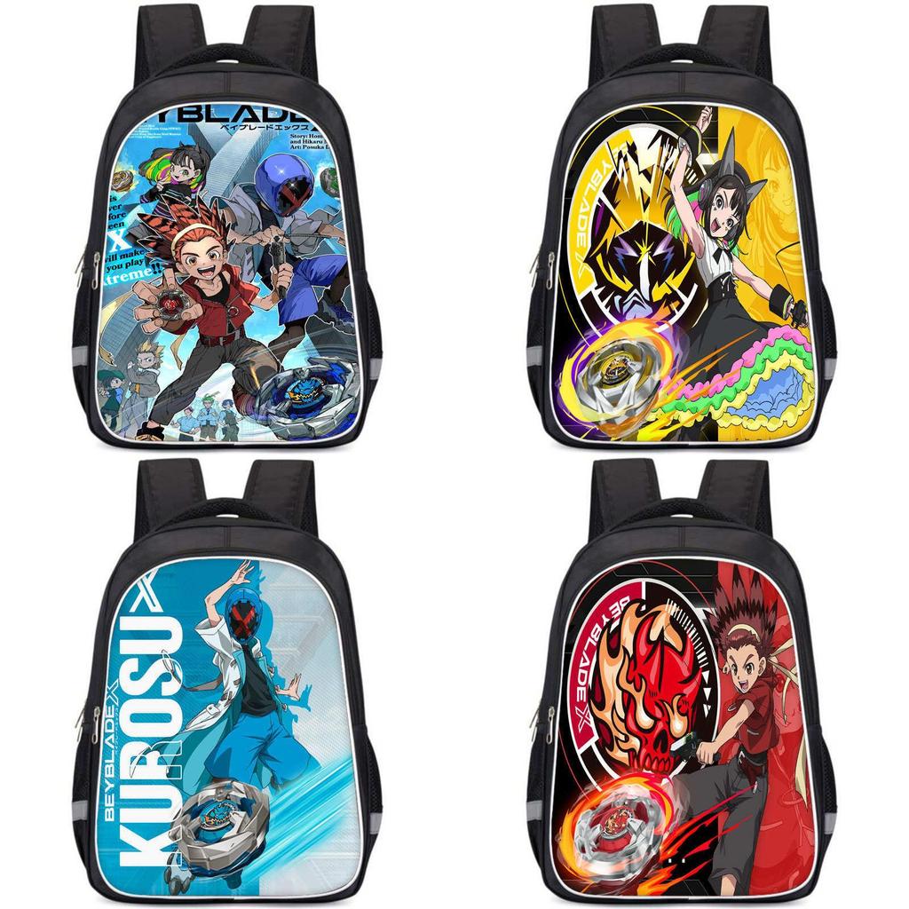 Plecak Beyblade X o dużej pojemności Lekka torba Oxford na szkolne przybory