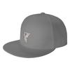 Fashion American Shorthair happy Flat Brim Sun Hat  Denim Outdoor Hat Caps For Unisex