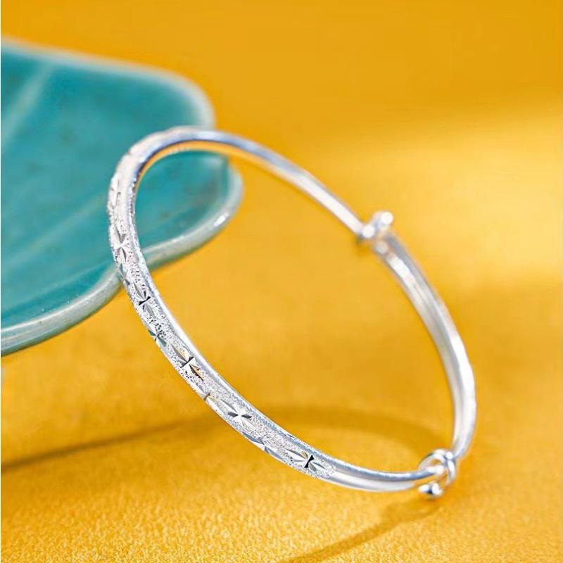 Goldsand Schmuck Stern Armband: Luxuriös plattiertes Sterlingsilber für Damen