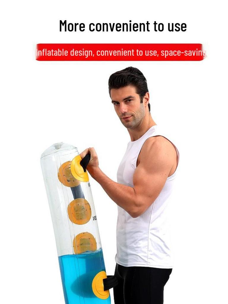 Weighted Water Bag for Squat Glute Workout – Adjustable Fitness Training Pack