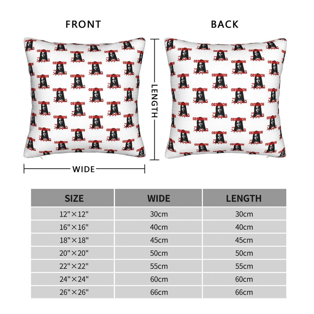 Nikki Obsession Movie   Pillow Case  Graphic Pillow Cover Retro Trendy Pillowcases For Sofa Bedroom Home Decor