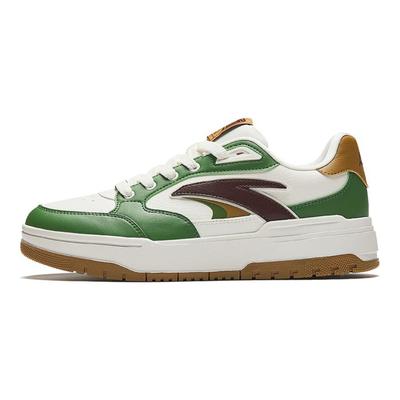 Sneakers Basse Comode alla Moda Resistenti Antiscivolo Sneakers Uomo Bianco Verde Marrone 112448068-3