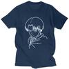 Japanese Anime Attack On Titan Men's T-shirt, Fashionable Short-sleeved Pure Cotton Personalized T-shirt for Men