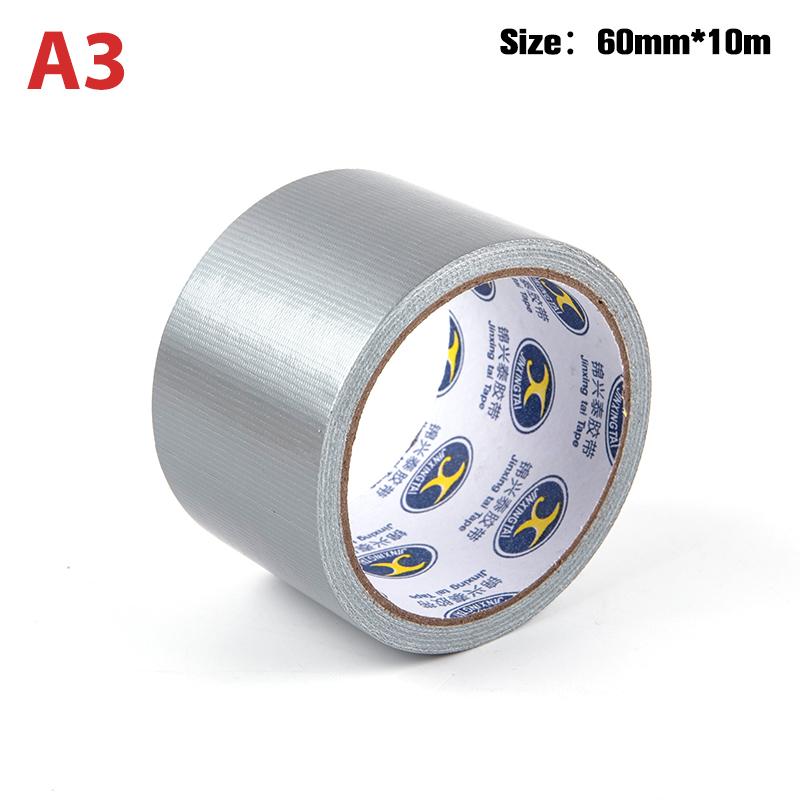 10M Super Sticky Cloth Tape Carpet Floor Waterproof High Sticky Silver Gray Tape