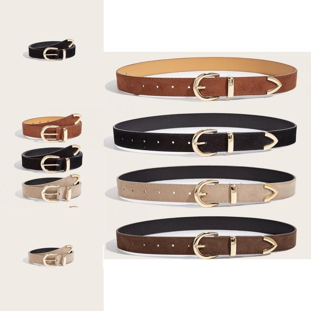 Casual Pu Leather Waist Belt With Metal Clasp For Fashionable Women Outfits
