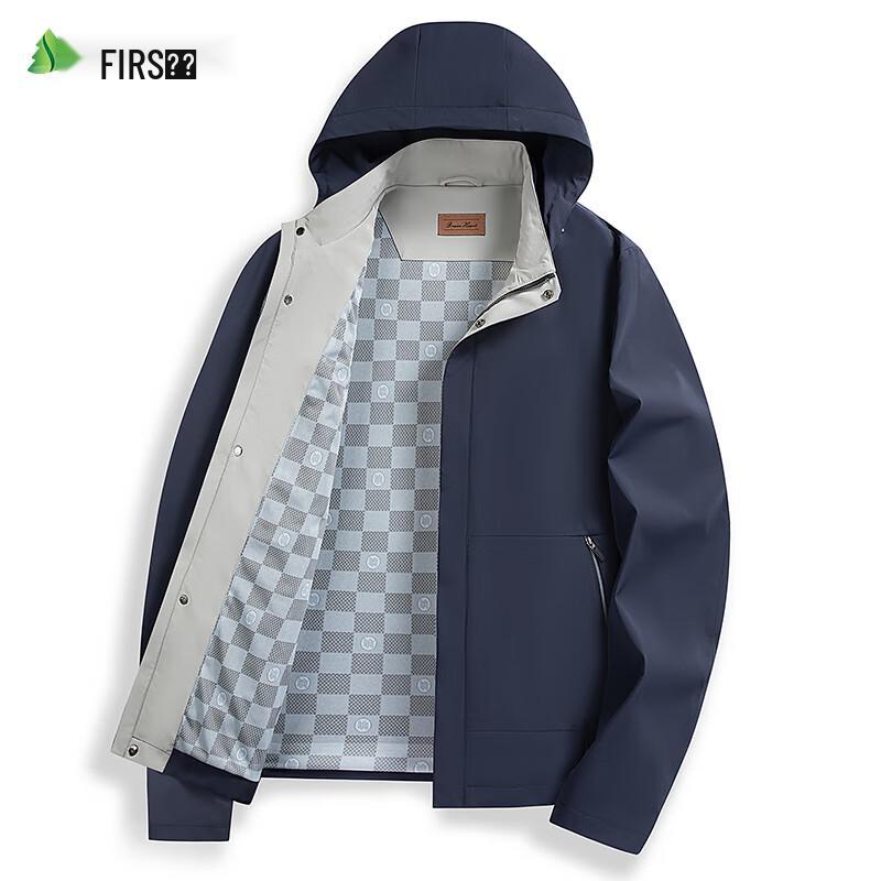 

Shanshan Men s Casual Business Detachable Hooded Jacket XL (180/96A)