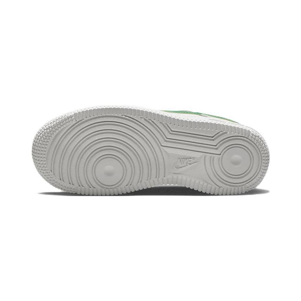 Nike Air Force 1 Se 40th Low top Skateboard Shoes White Green Children Aged 3 7 Years Old FJ2887-101