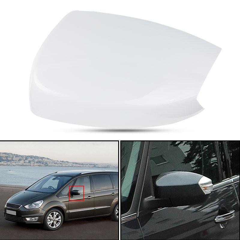 Glänzende Weiße/Glänzende Schwarze Rückspiegelabdeckung Für Ford S-MAX Galaxy S-Max 2006 2007 2008 2009 2010 2011-2015 KUGA/Escape 2008