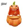 Pumpkin Candy Holder Big Mouth Storage Box Halloween Figurine Resin Jewelry Tray Key Tray Trinket Keys for Home Office Desk Decor