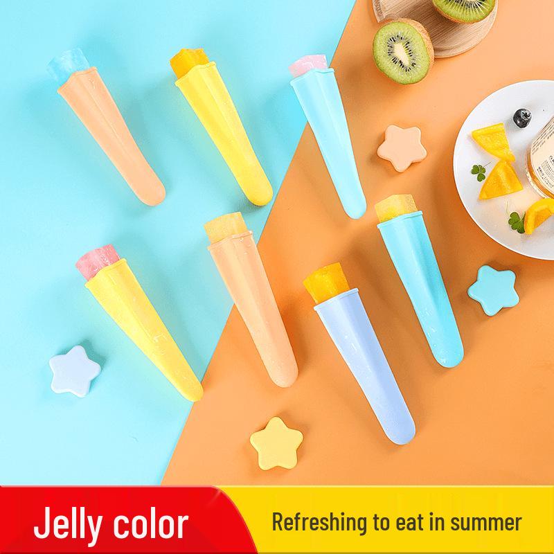 Silicone DIY Popsicle Molds for Quick-Freezing Children's Ice Cream