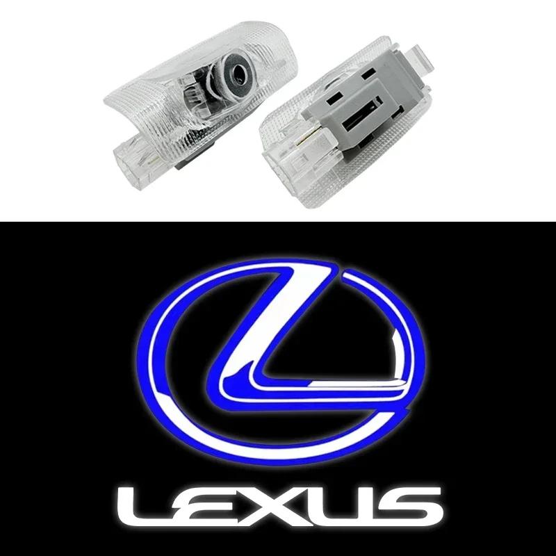 For Lexus LS350 LS400 LS430 LS460 LS500h LS600h LS Series Car Welcome Logo Door Light Ghost Shadow Courtesy Projector Lamp Accz