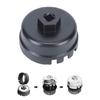 Oil Filter Cap Removal Tool for Routine Service Tasks with Drive Top for Garage Vehicle Care and DIY Change Work Support